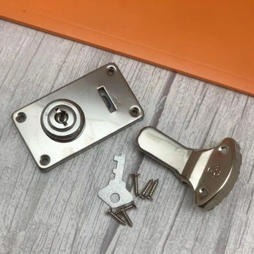 Antique Style Hasp Latch Retro Iron Toggle Clasp Hardware For Storage Case Wooden Box Suitcase Decorative Lock Catch