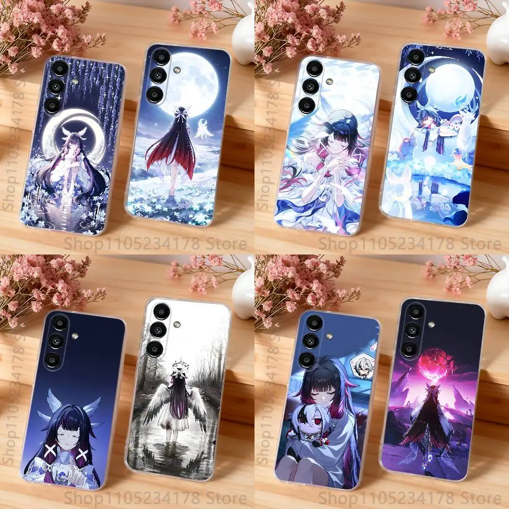 G-Genshin l-Impact C-columbina Phone Case For Samsung S30,S25,S24,S23,S21,S22,S20,S10,5G,FE,lite,PIus,Ultra Transparent Cover