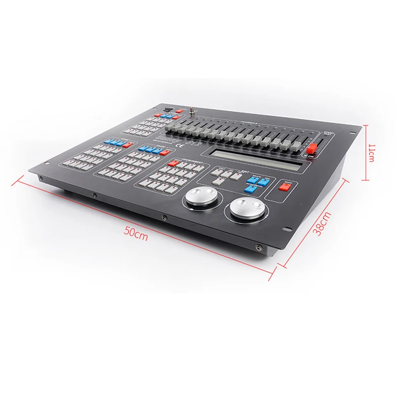 المرحلة DMX وحدة التحكم 512 المرحلة ضوء تحكم DJ أضواء وحدة التحكم معدات المرحلة لتحريك رئيس الإضاءة أضواء الحفلات التحكم