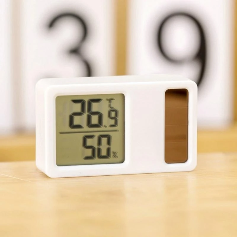F92B Température Humidité Gauge du compteur avec écran LCD pour le bureau chambre bébé à maison