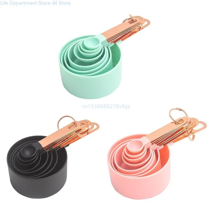 

Measuring Cups Measuring Spoons Metal Handle Kitchenwares for Baking Cooking