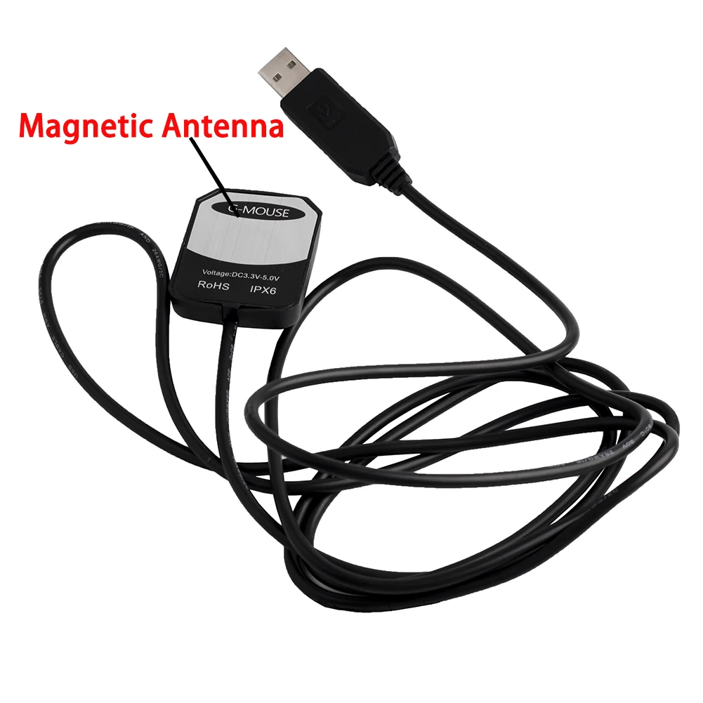 VK-162 G-Mouse USB GPS Dongle Navigation Module External GPS Antenna USB GPS Receiver Support Google Earth Android Window Linux