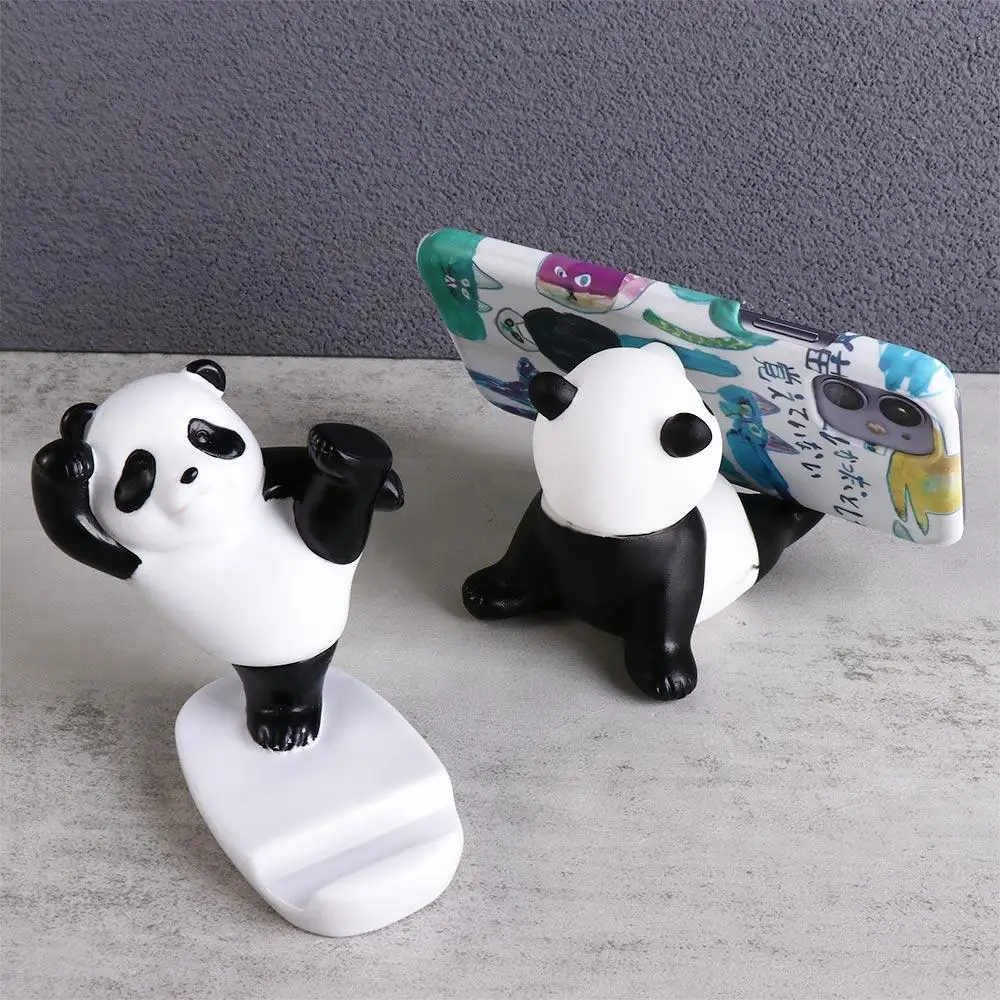 Halterung Ständer Panda Handy Halter Panda Figuren Cartoon Telefon Ständer Halter Kreative Nette Handy Halterung