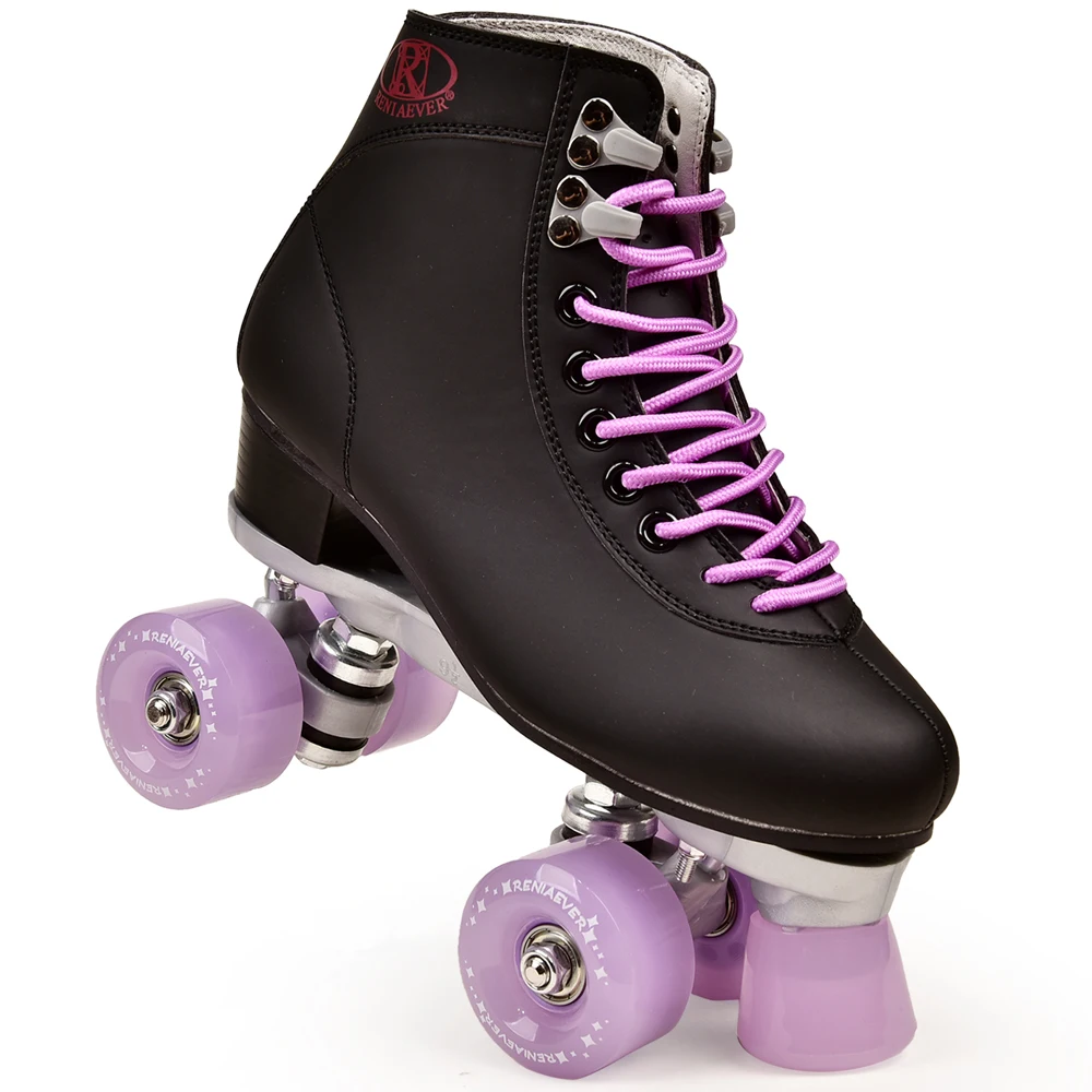 Roue à roulettes Façades de patins à roulettes Chaussures de skate à 4 roues