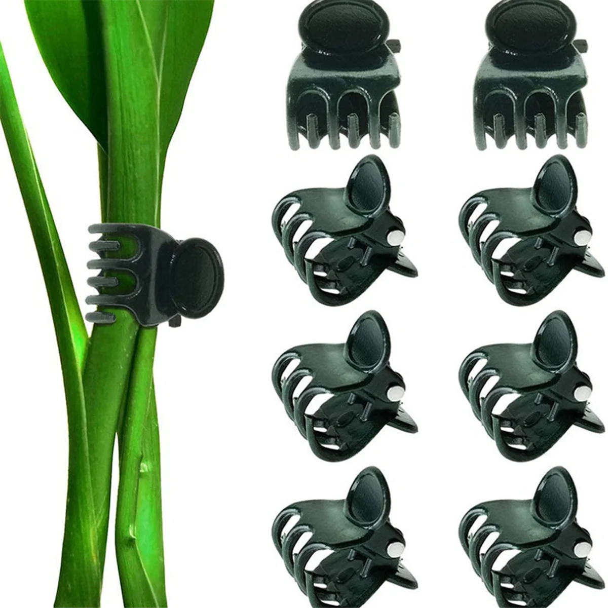 Large Size Garden Plant Clips Support Orchid Stem Clip for Vine Vegetables Flower Tied Bundle Branch Clamping Tool