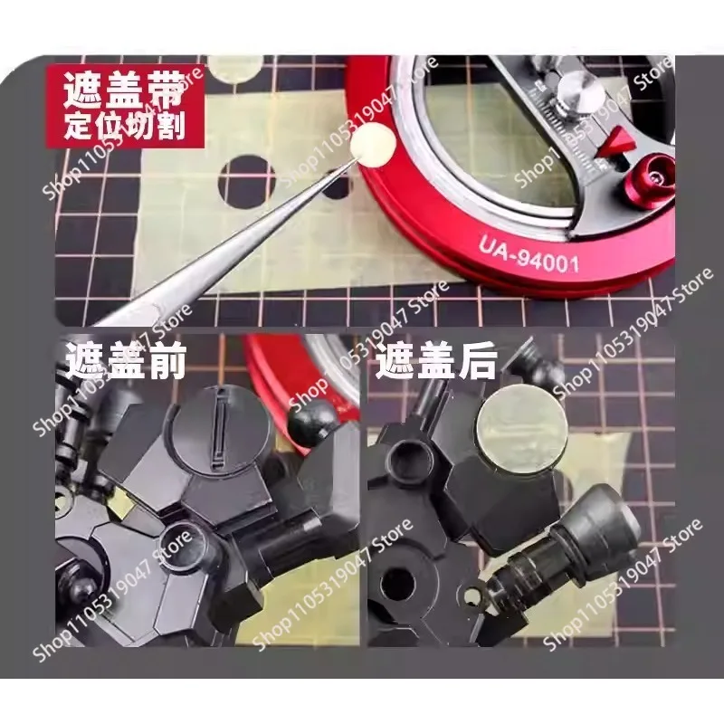 Circle Cutters Device Model Building Kit Alloy circle Cutters for Scrapbooking Photo Paper