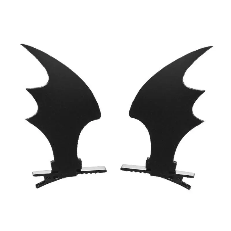 652F Halloween Wing Hair Clip Non-slip Hairband Headdress Lovely for Girls