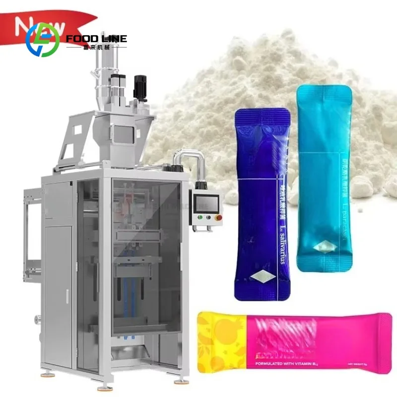 Custom Made Automatic Multi-lane Packaging Machine Multi-row Stick Sachet Vitamin Probiotic Powder Packaging Machine
