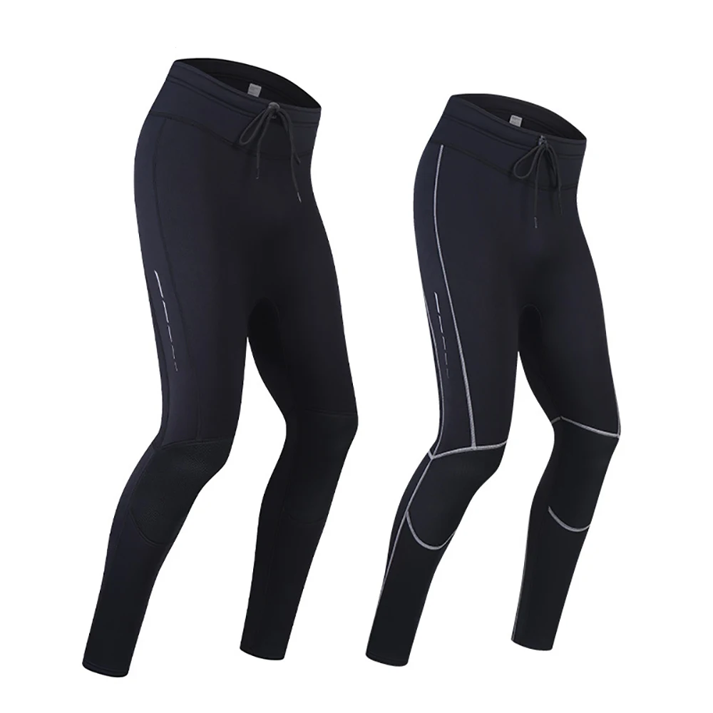 

Гидрокостюм Брюки для женщин и мужчин 3 мм из неопрена сохраняет тепло для воды, аэробики, дайвинга, серфинга, плавания, подводного плавания, подводного плавания, каякинга, Drifti