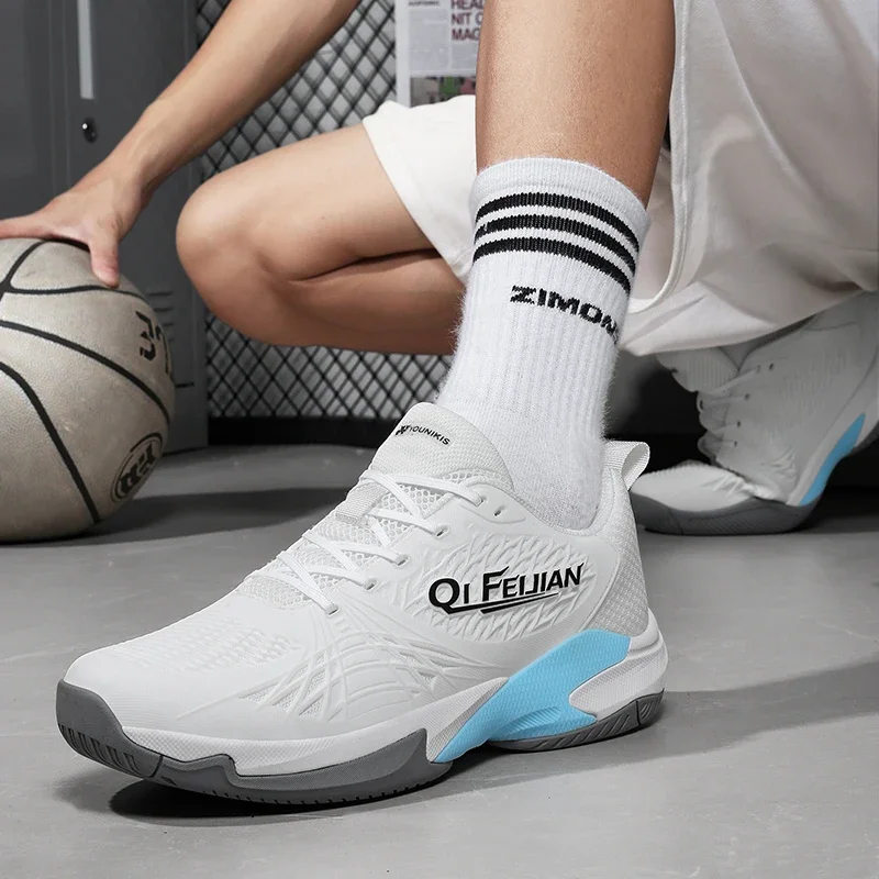 

2026 Professional Basketball Shoes Men Women Sport Shoes Boy Hard-Wearing Basketball Training Shoe Unisex Outdoor Non-Slip Sneak