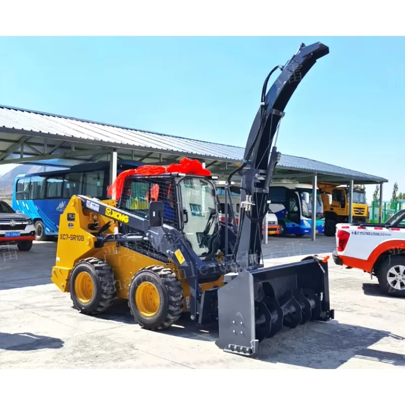 XCMG Official New Snow Blower Skid Steer Attachment Snow Thrower for Sale