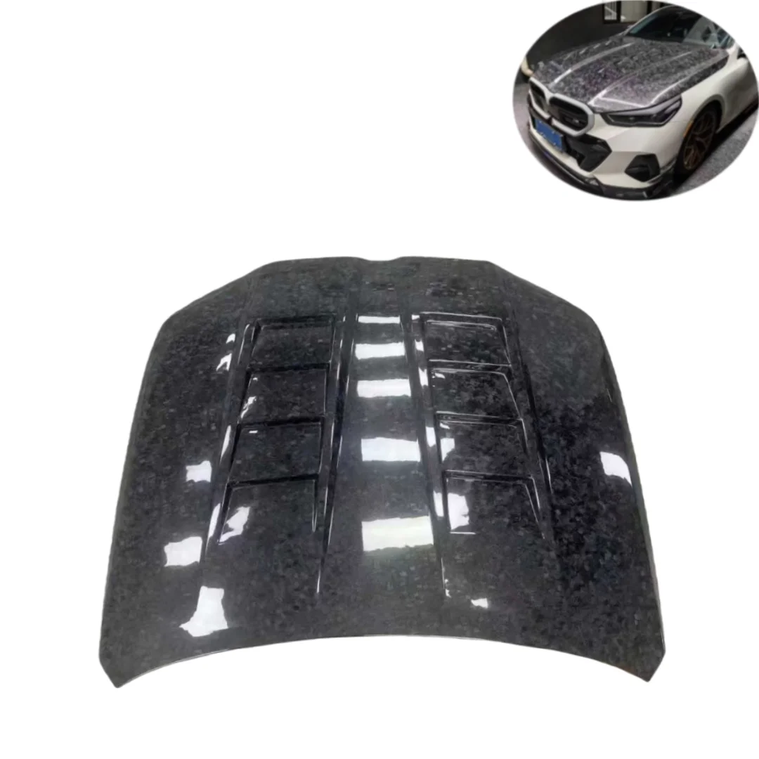 For M5 G90 G99 2024+ 5 Series G60 G61 Forged Carbon Fiber Engine Hood with Bolts Bolt-On New Condition