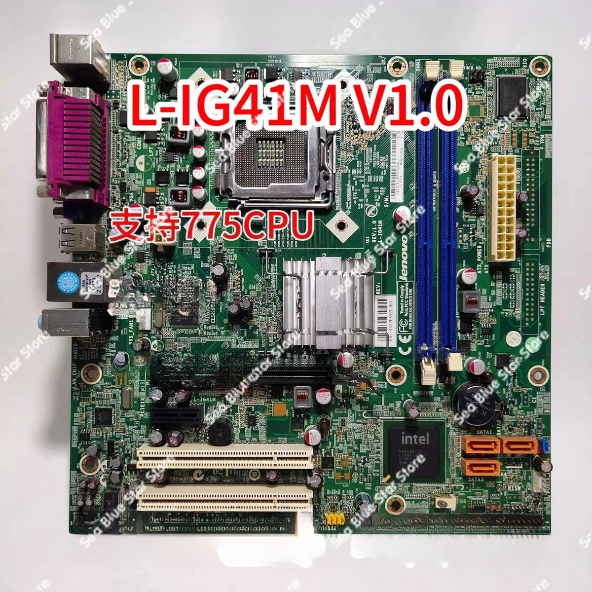 

Оригинальная основная плата компьютера G41 DDR3 Qitian L-IG41M 1,0 M7180 M7100 M7150, основная плата