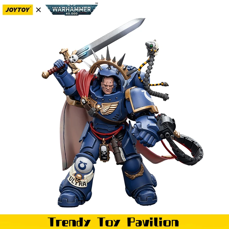 

【JOYTOY】Warhammer 40K Utramarines Капитан в Gravis Armour 1/18 Фигурка Игрушка