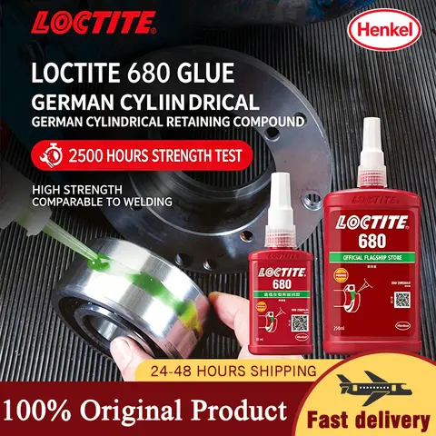 Loctite Cylindrical Bearing Anaerobic Glue 680 638 648 620 603 609 Fastening Caulking Seal for Clearance Fixed