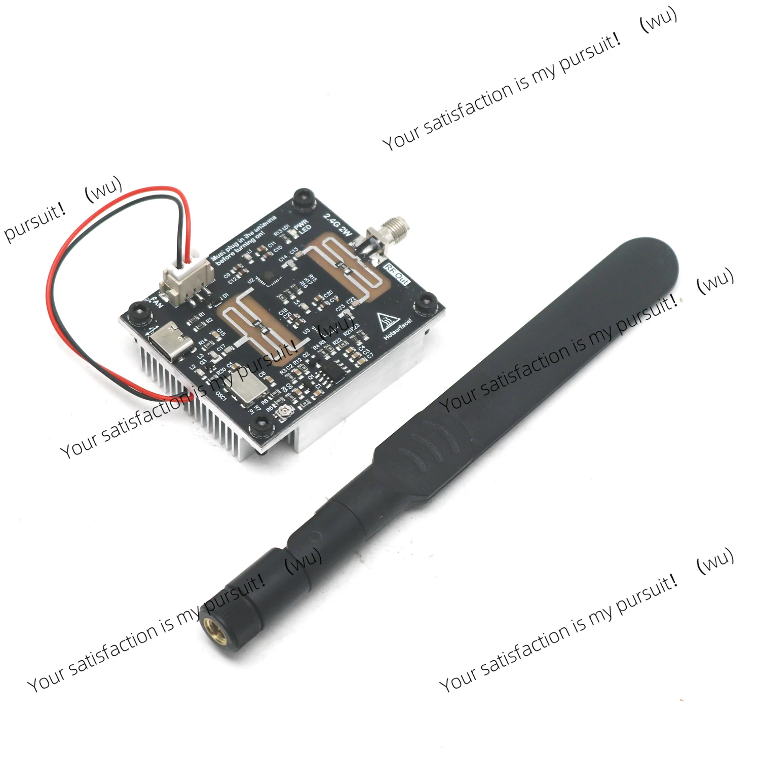 2.4Ghz 2W WiFi Bluetooth Sweep Signal Source VCO RF Generator RF Power Amplifier For 2.4G BT Headset Music Speaker Wifi Camera view 4