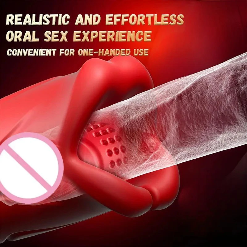 Portable Lip Vibration Cup Multiple Frequencies Sex Masturbation Adult Male Glans Stimulation Masturbator Delay Trainer view 5