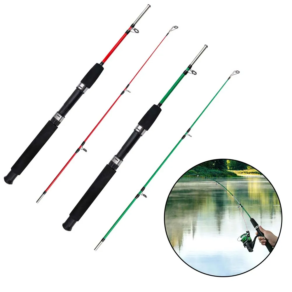 1M Fishing Rod Portable Fiber Reinforce Plastic Lure Rod Telescopic Fishing  Pole Fishing Tackle Accessories 2 Colors Available - AliExpress 18