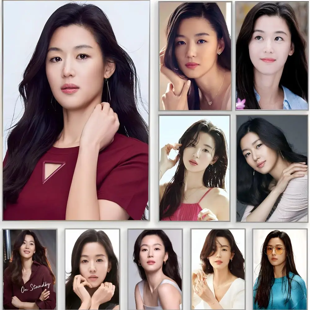 charming actress j-jun ji-hyun Poster Classic Wall Art  Home Decor  Peel and Stick Unframed