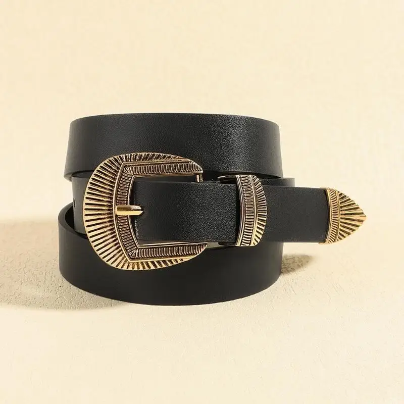 

39BB Elegant Buckles Belt Trendy Ladies' Waist Belt Street Styles Jeans Waistband Women's fashion accessory