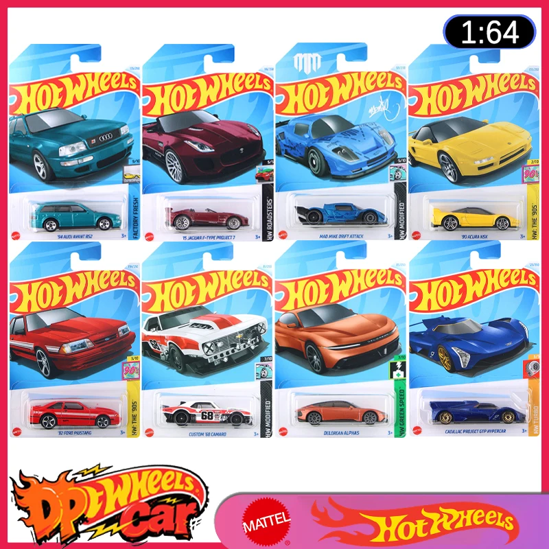MattelHot Wheels Mainline Series escala 1:64 modelo de coche de juguete vehículo fundido a presión genuino sin abrir niños regalos festivos de cumpleaños