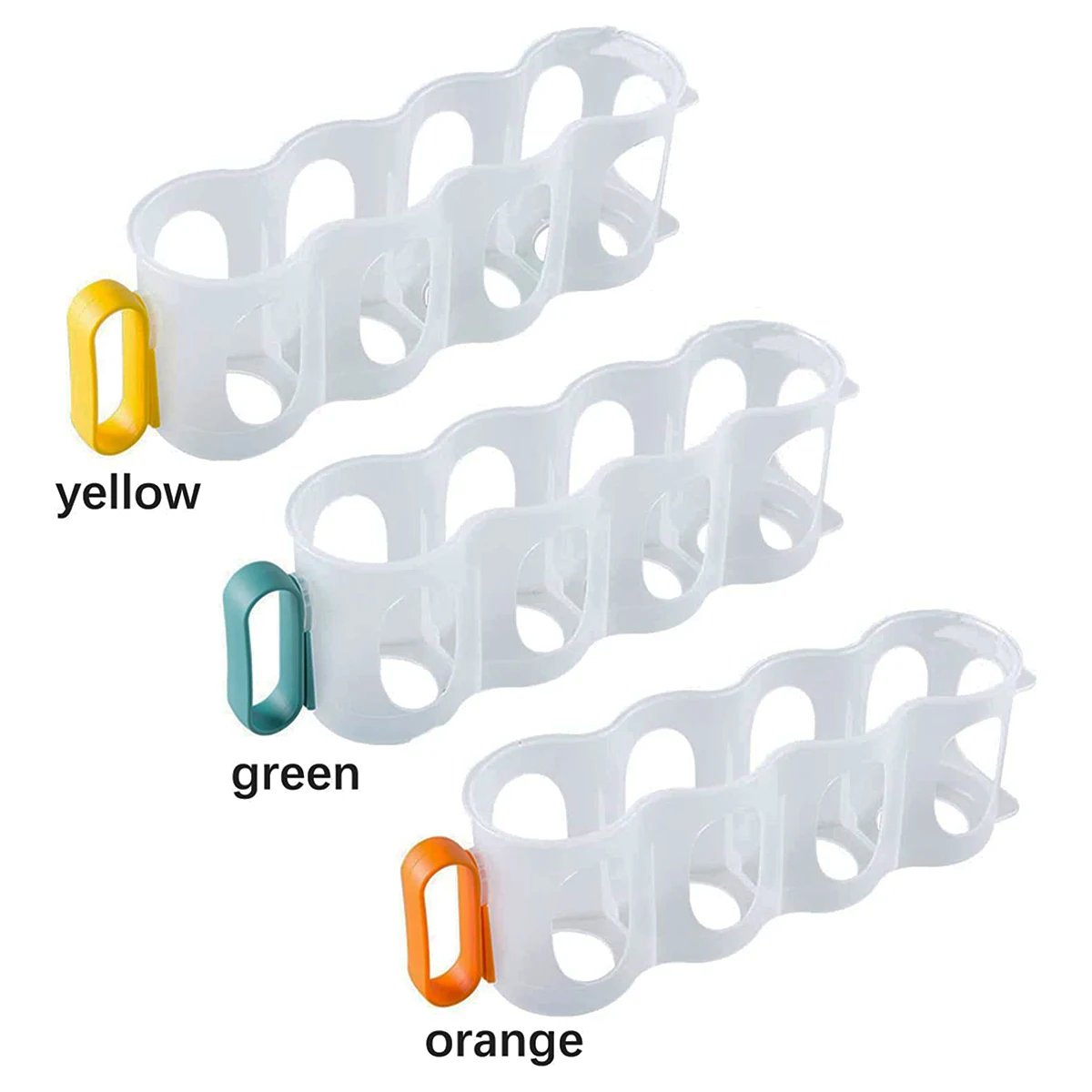 2025 Hot Style Portable Soda Can Organizer For Beer Can Racks Refrigerator Storage Sliders (3-Pack)