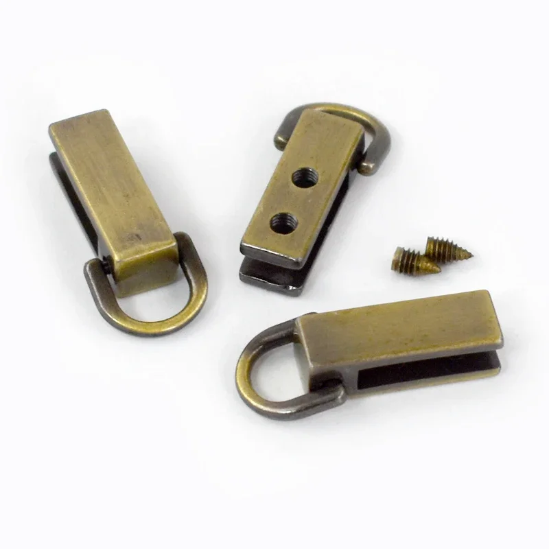 5/10/20Pcs 7*26mm Tasche Seite Clip Schnallen Metall D Ring Schnalle Handtasche strap Stecker Clips DIY Leder Handwerk Hardware Zubehör