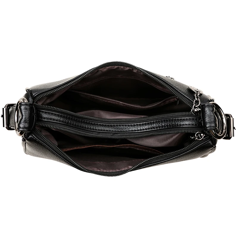 Luxury Designer Ladies Handbags New High Quality Leather Shoulder Bag For Women Female Retro And Minimalist Crossbody Bags Purse view 6