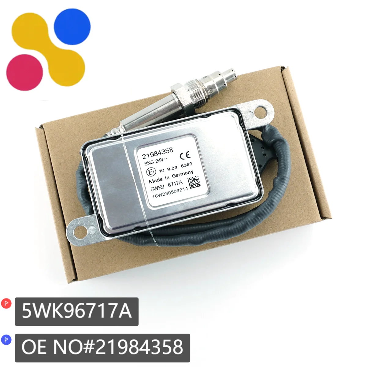 

Nox Sensor 24V 21984358 5WK96717A Nitrogen Oxide Sensor Fits For Volvo FH FM FL VM 500 Renault Truck 5WK96717A