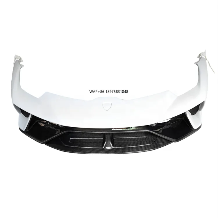 

Semi Carbon Fiber P-style Car Accessories Front Bumper Body Kit for LP610 LP580 Body Kit
