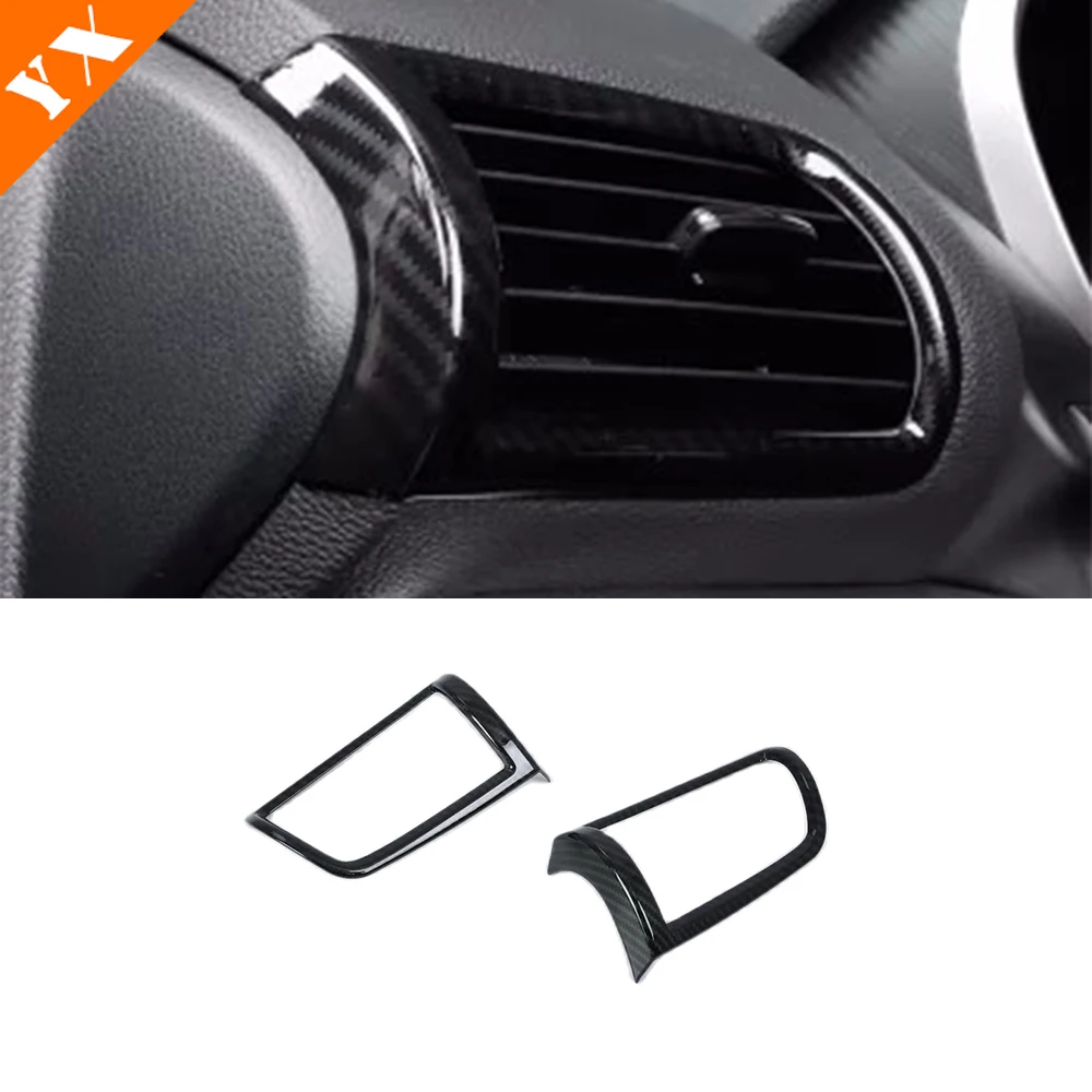 Car Carbon Trim Interior Moulding Window Lift Center Console Panel Inner Handle For Mitsubishi Eclipse Cross 2018-2022