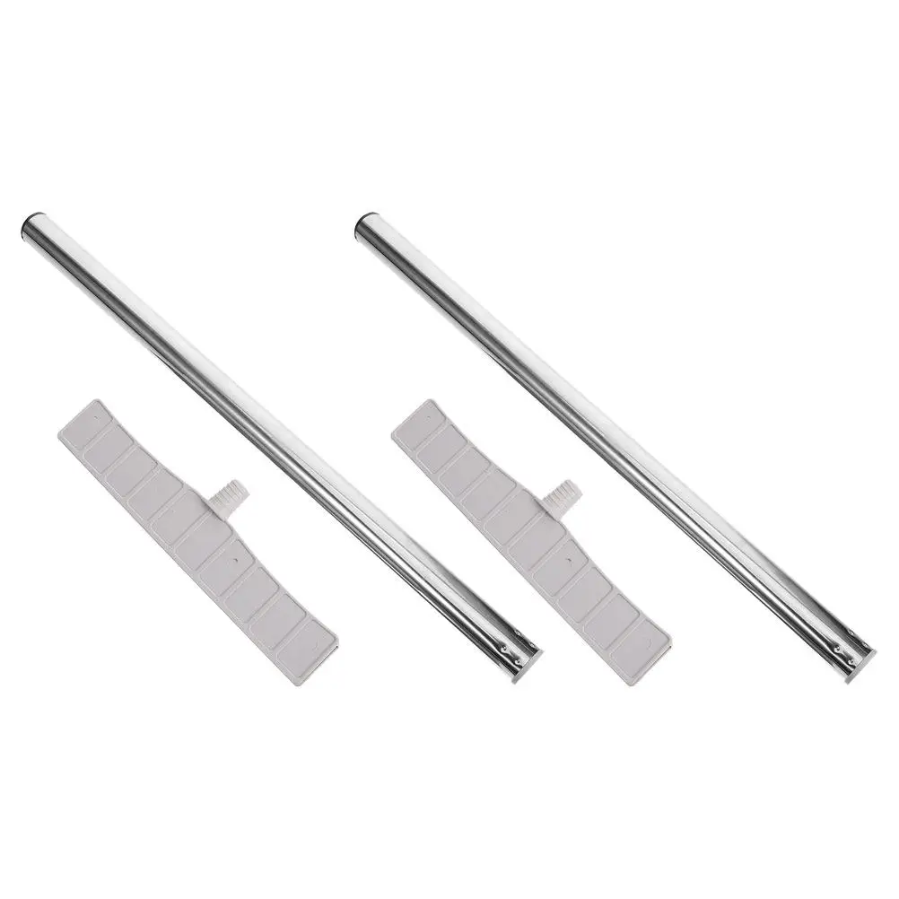 

2Pcs Telescopic Handheld Sign Holder Stainless Steel Stand for Tour Guide Airport Sports Exhibition Welcome Parade