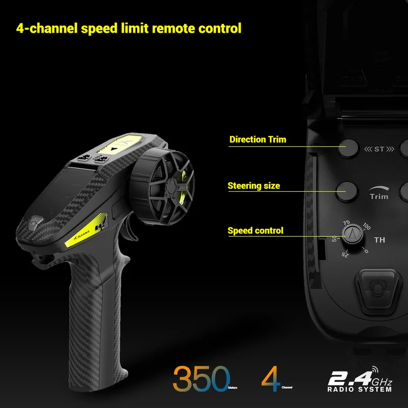 Rlaarlo X12S bürstenloses 1/12 elektrisches RC-Fernbedienungsauto für Erwachsene mit Allradantrieb, Hochgeschwindigkeits-Drift-Rennspielzeug, Differentialsperre