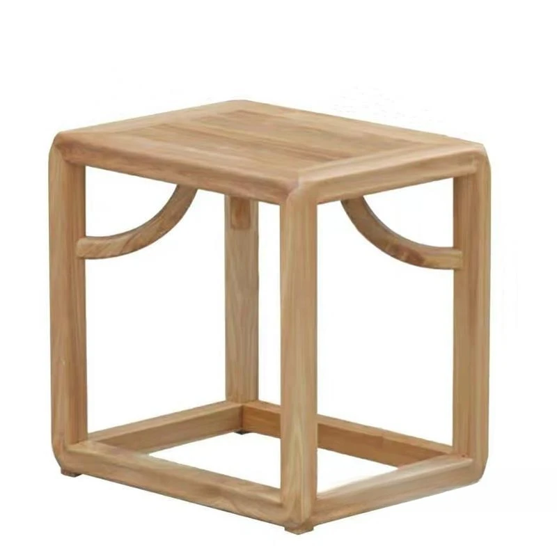 

Tea stool, old elm, square stool, shoe change, new Chinese style