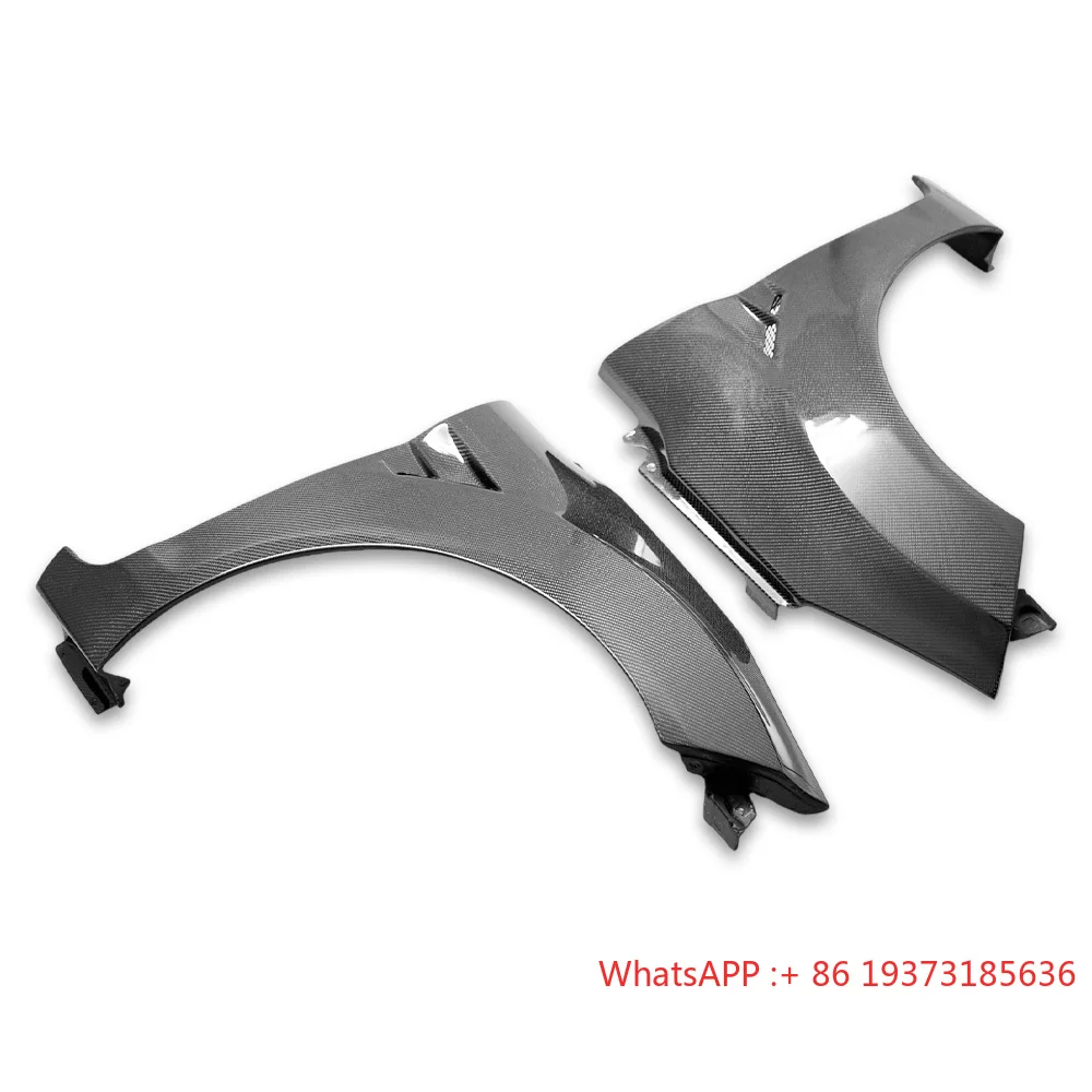 3K Twill Real Carbon Fiber Body Kit for Ford Fiesta 2016+ New Condition Front Side Fenders with Bumper