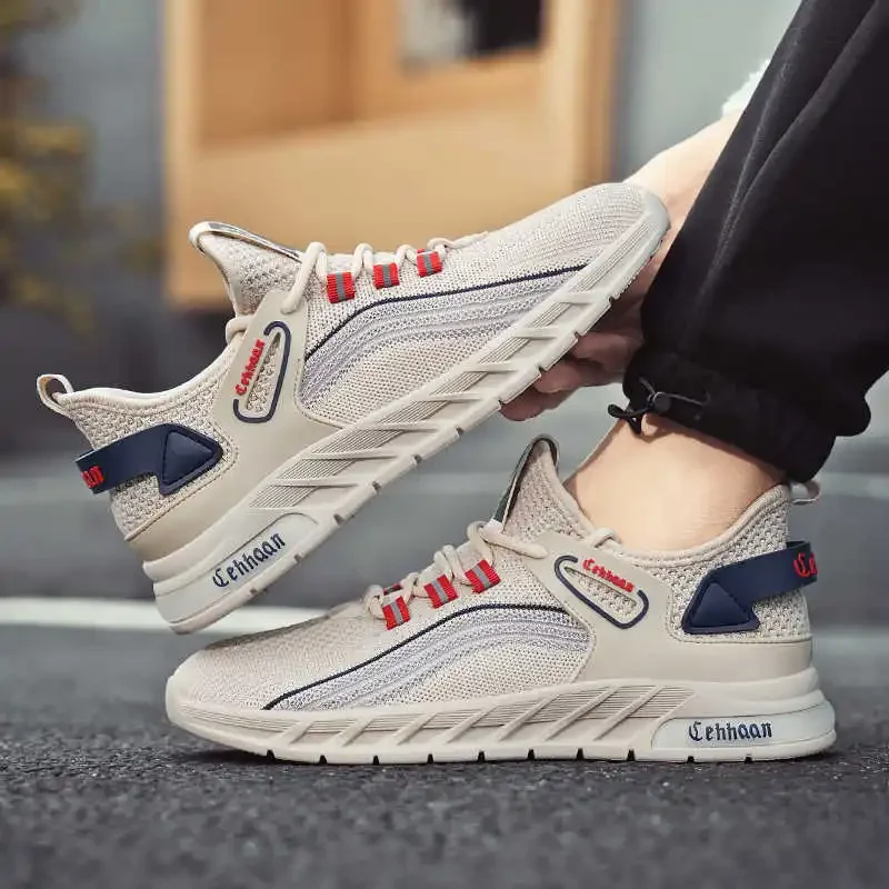 Flat Sole Round Toe Men Red Shoes Brown Ankle Boots High Sneakers Husband Sports Resell On Sale Loafers Functional