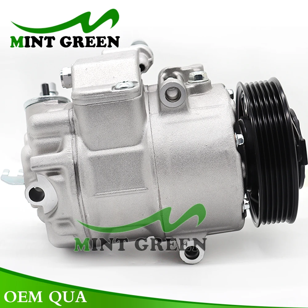 NEW AC Compressor For VW Polo Skoda Fabia Seat AUDI A2 6Q0820808 6Q0820808A 8Q0820803R 6Q0820808G 6Q0820803 6Q0820808C