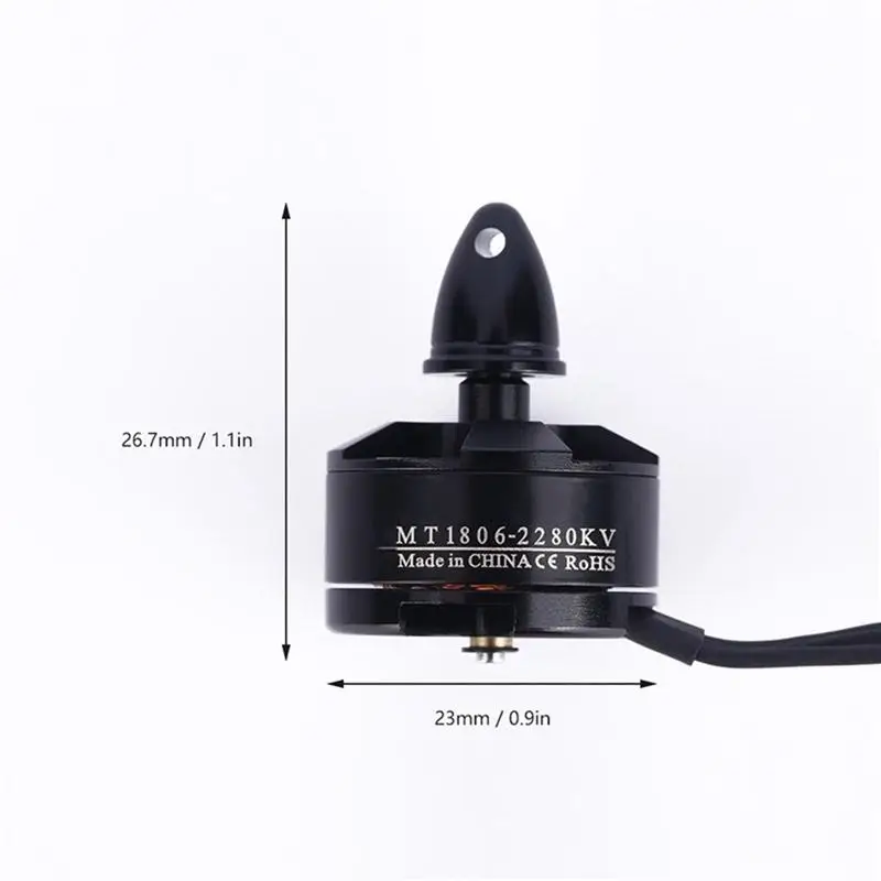 Racing Drone Motor, MT1806 KV2280 Brushless Motor CW/CCW For FPV Mini QAV210/180/QAV250 Quadcopter Drone Accessories