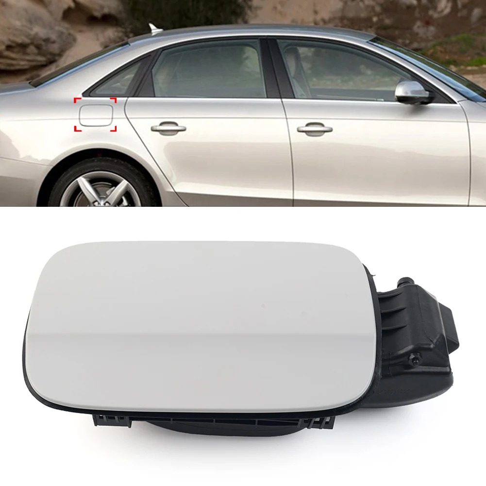 

Car Fuel Gas Tank Filler Door Lid Flap Cover For Audi A4 B8 B8.5 2009 2010 2011 2012 2013 2014 2015 Unpainted