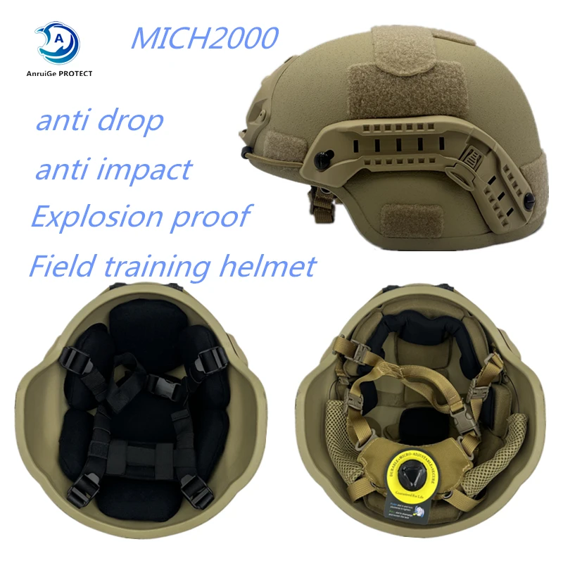 Wendy Tactical Riot and Impact Helmet High Quality Glass Fiber Field Training Helmet Protector MICH FAST