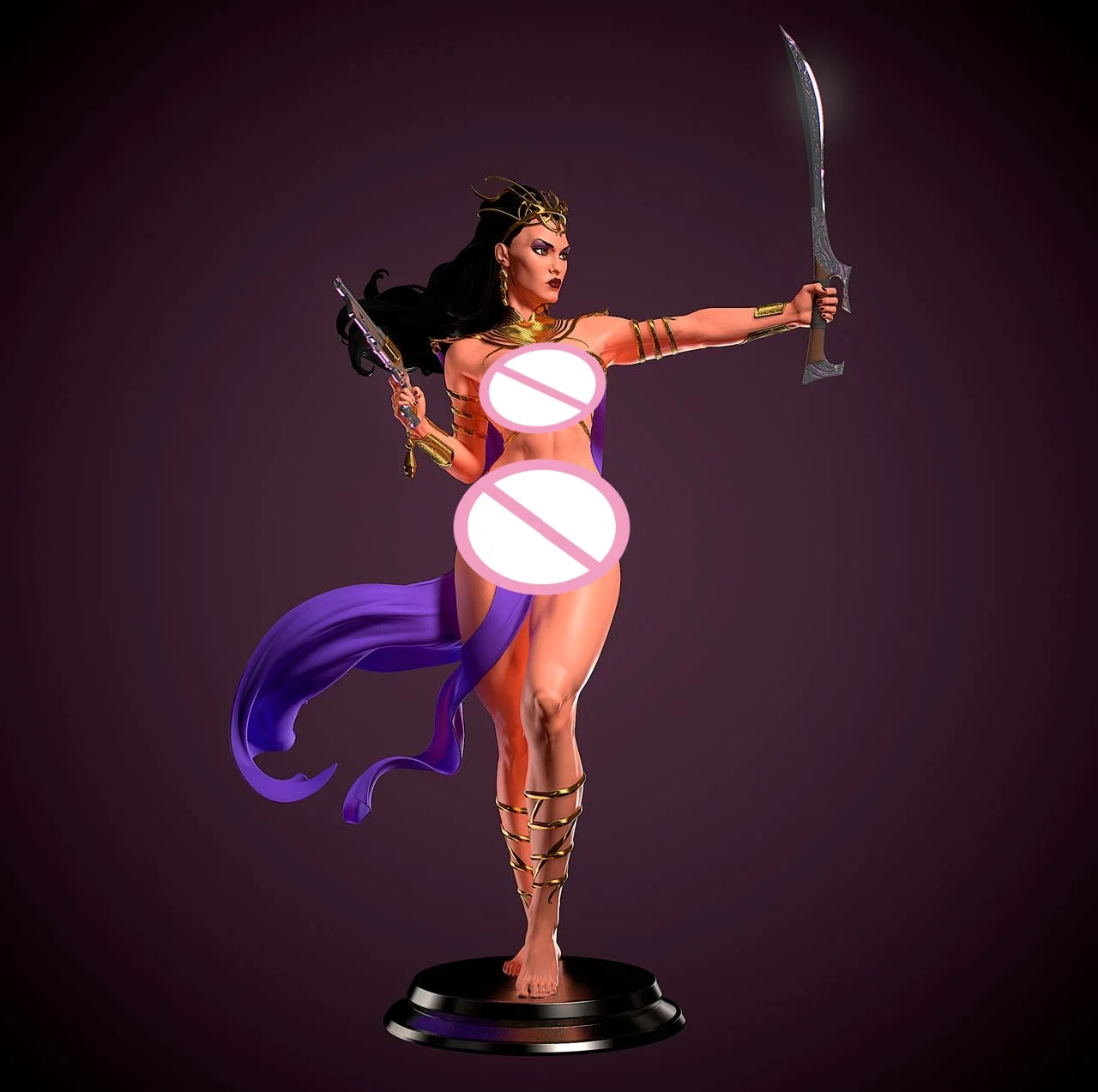 

Масштаб 1/24, фигурка из смолы, «Королева войны», полуное издание, комплект моделей «сделай сам», в разобранном виде, неокрашенная игрушка для 3D-печати