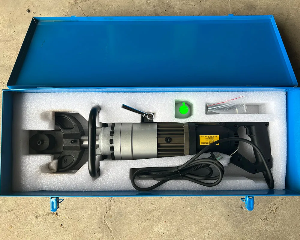 25mm Handheld Bending Rebar Bender Electrical Hydraulic Portable Steel Bar Bending Machine