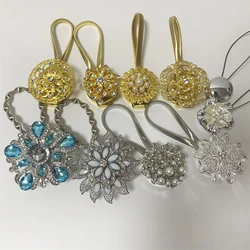 1Pcs Magnetic Curtain Tiebacks Buckle High Quality Clip Curtains Holdbacks Holders Home Decorative Office Curtains Accessories