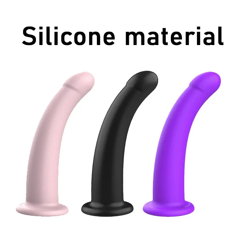 Butterfly Strap On Harness with Suction Cup Dildos - Silicone Wearable Strap-On Set for Couples Pegging & Fantasy Play - view 6
