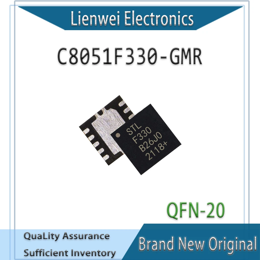 

100% New Original F330 C8051F330-GMR C8051F330 IC MCU Chipset QFN-20