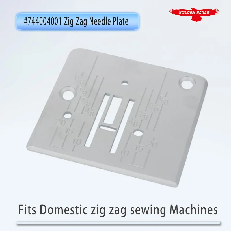 # 744004001   (18317) Placa de aguja compatible con Babylock Janome New Home Viking Pfaff Bernette Elna NECCHI máquinas de coser domésticas en zigzag