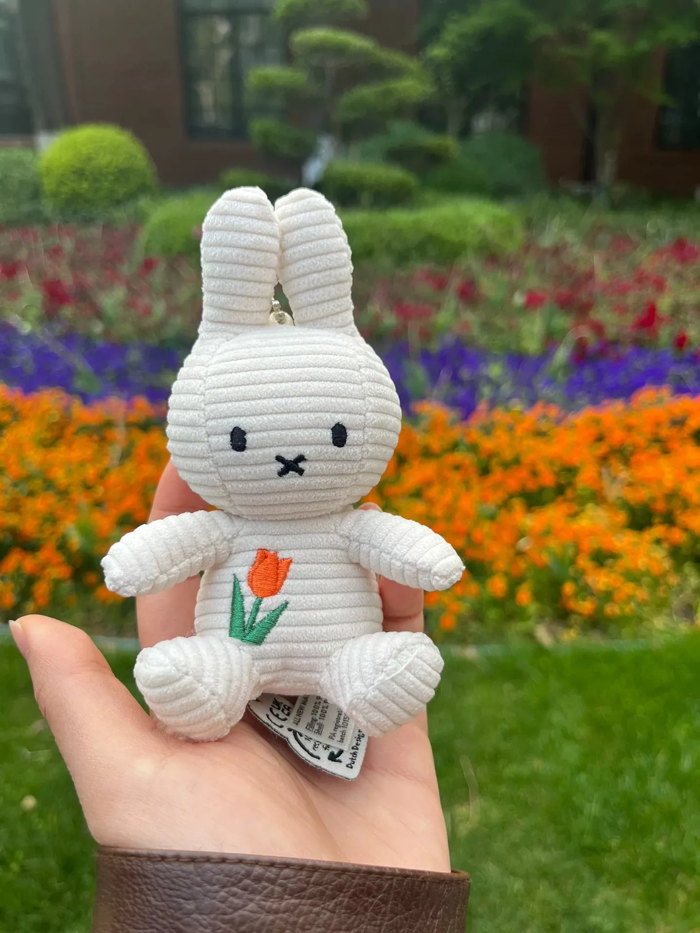 

New Cute Miffy Bunny Keychain Multi Color Rabbit Bag Charm For Backpacks Purses Adorable Car Keyring Accessory Gift Stock