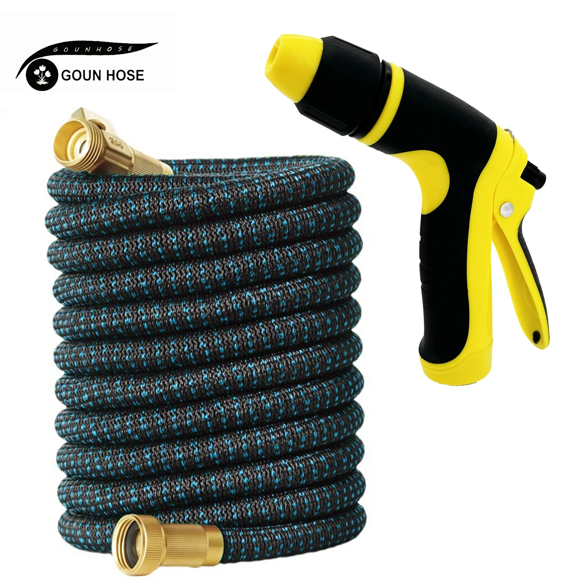 

New GOUN HOSE Expandable Garden Hose Magic Car Hose High Pressure Water Gun Home Garden Watering Hose Gardening Irrigation Tool