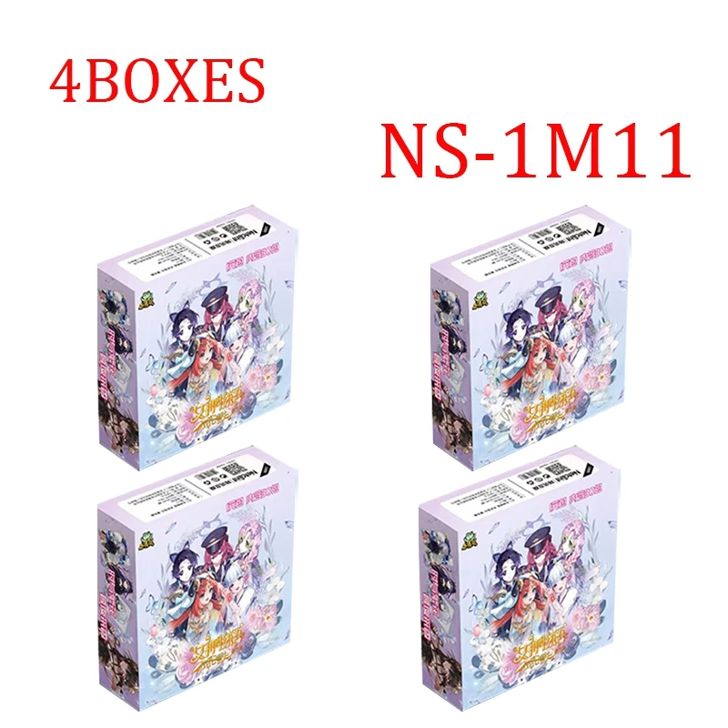 

4Boxes Goddess Story Collection Card NS-1M11 Astringent Anime Games Girl Party Swimsuit Bikini Doujin Toy And Hobbies Child Gift