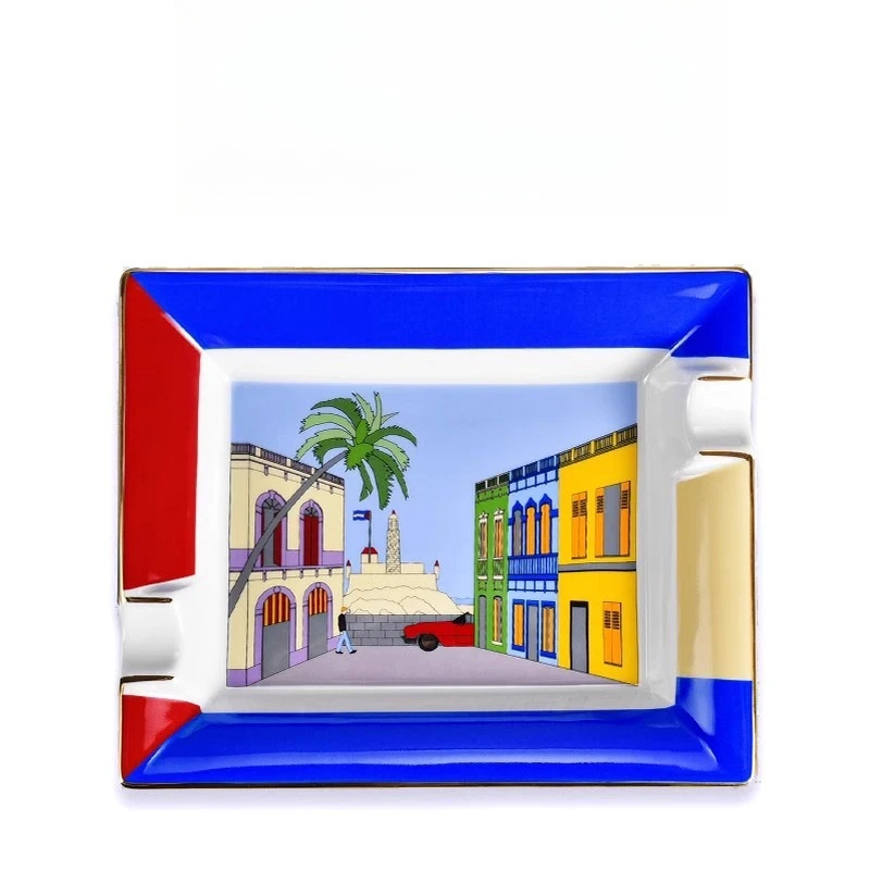 Cigar ashtray for fashionable high-end office use